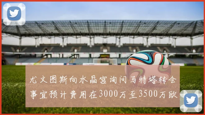 尤文图斯向水晶宫询问马特塔转会事宜预计费用在3000万至3500万欧元之间